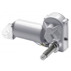 WIPER MOTOR, 24V, 50mm, SPINDLE WITH PARALLEL END, 2 SPEED