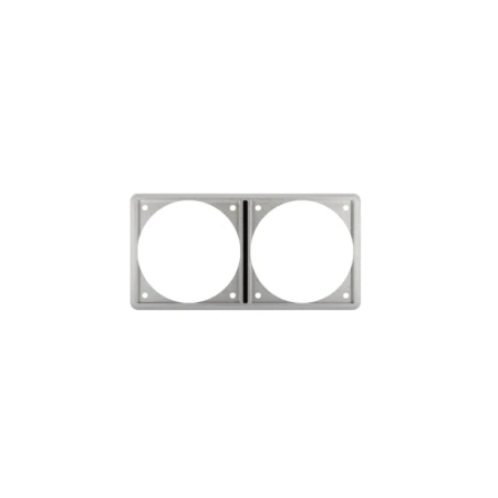 PROLONGACION PANEL CUADRADO PARA 2 INDICADORES 75 MM Ø (SIN INSTRUMENTOS)