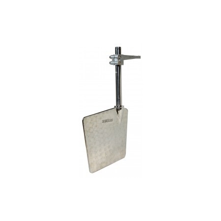 STAINLESS STEEL, LENGTH 400mm, INCLUDING RUDDER ARM