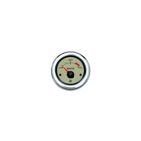 INDICADOR NIVEL DE SANITARIO BEIGE. 12/24 V. AGUJERO Ø 52 MM (SIN FLOTADOR)