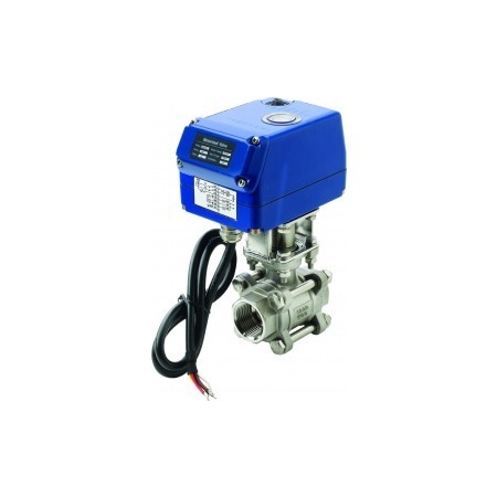 Motorized ball valve, 3/4