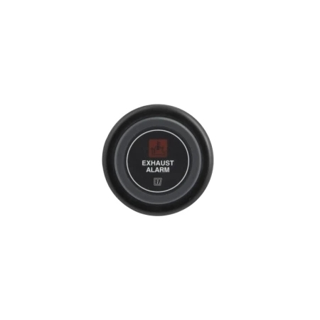 INDICADOR DE ALARMA PARA TEMPERATURA DE ESCAPE 24 V, NEGRO #