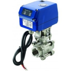 Motorized ball valve, 1 1/2