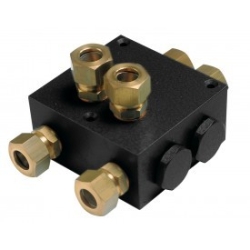 Single non-return valve (G1/2) with by-pass valve 